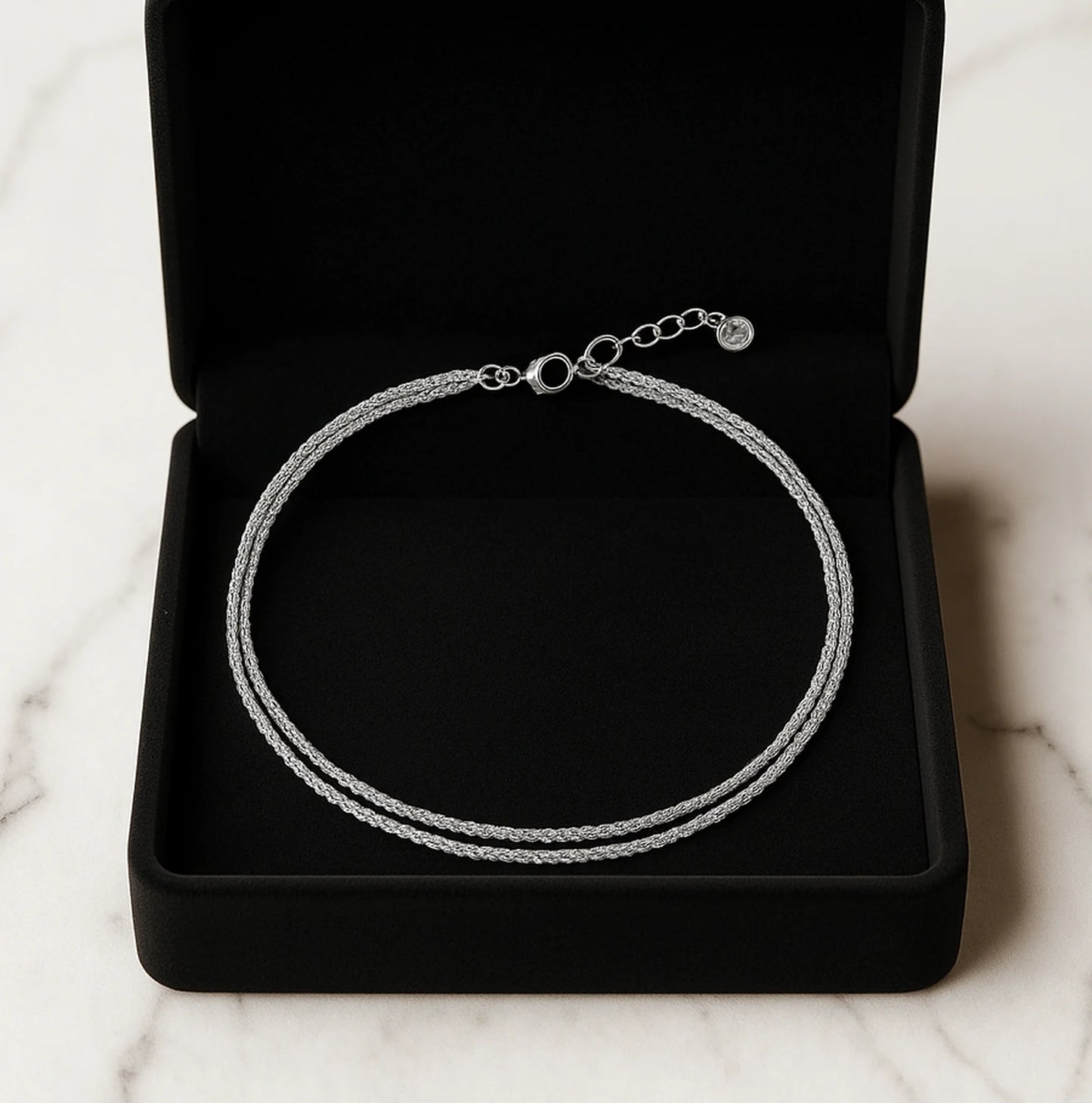 Vocalmy | Dainty Drip Anklet