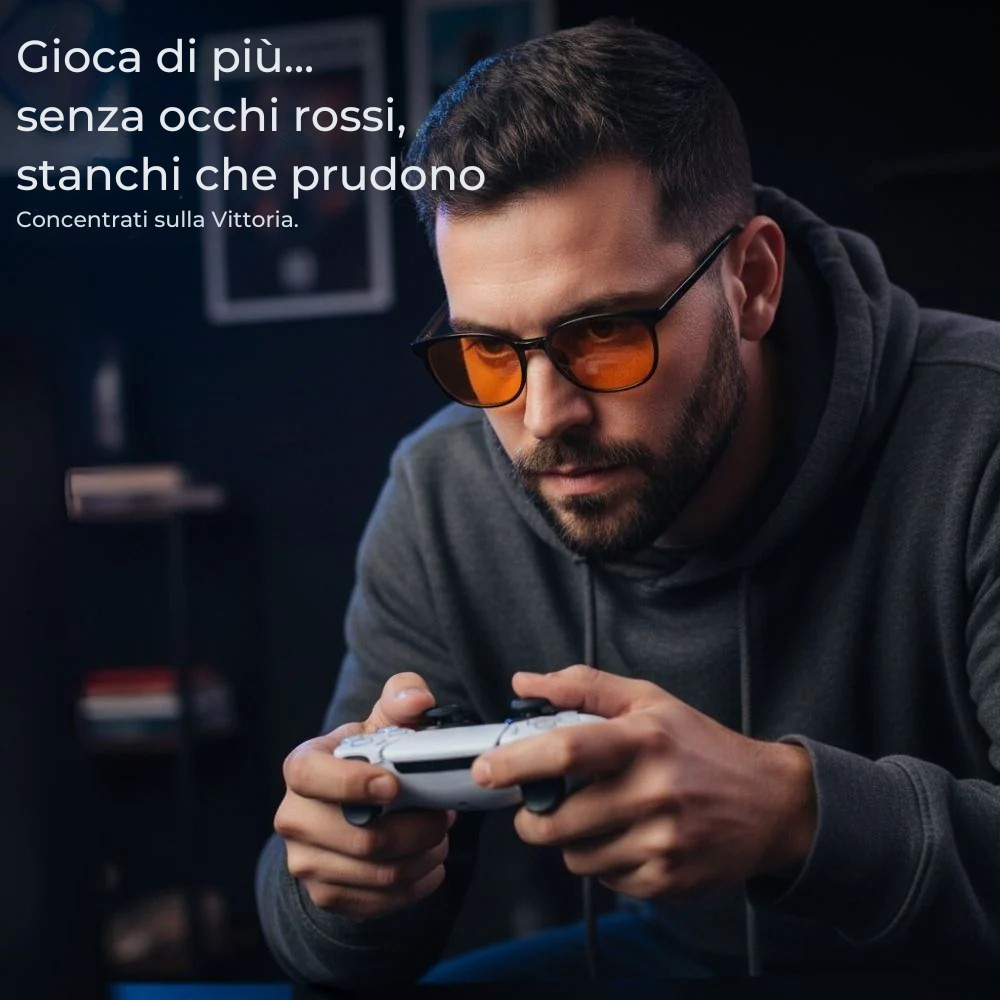 Vocalmy® Occhiali Unisex Anti Luce Blu